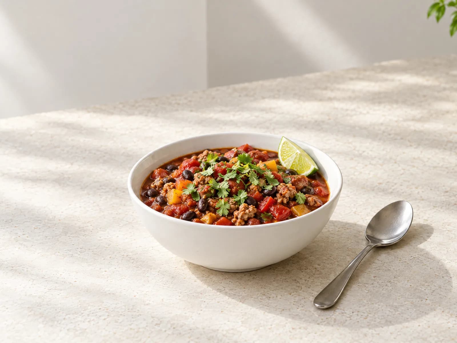 Turkey and Black Bean Chili